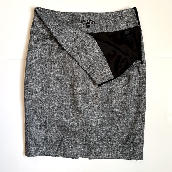 Express Grey Pencil Skirt* - Picture 1 of 7